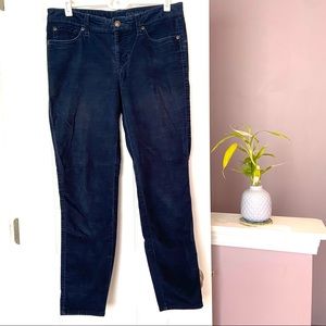 Gap Premium Skinny corduroys, navy blue, size 4